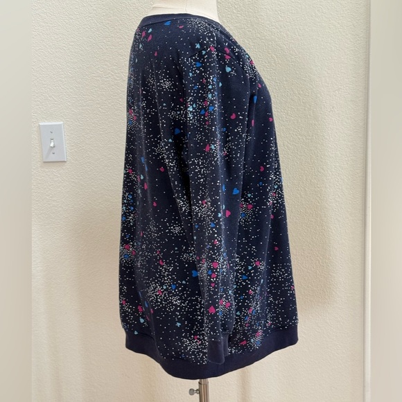 Woman Within Fleece-Lined Tunic Top size 1X (22/24) - Picture 5 of 8